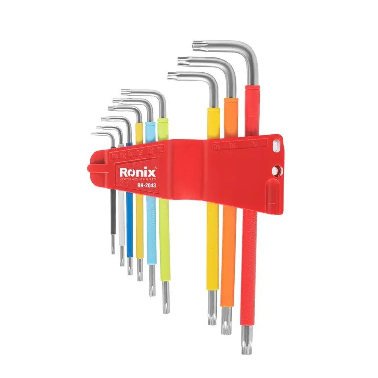 آچار آلن رونیکس مدل RH-2043 بسته 9 عددی