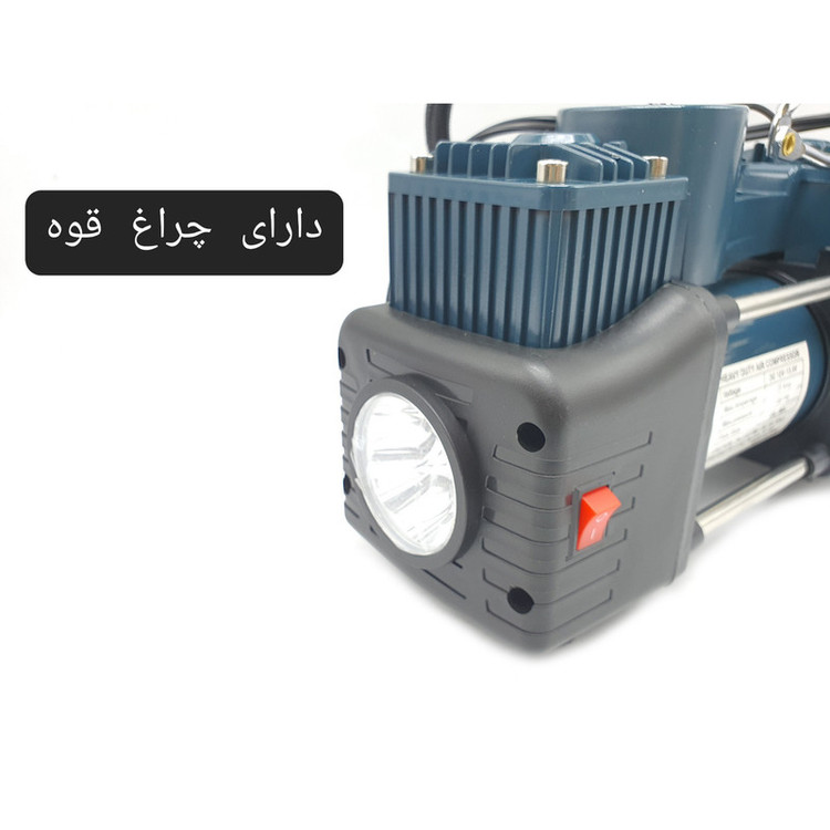 کمپرسور فندکی هوا باس مدل 150-PSI مجموعه 15 عددی