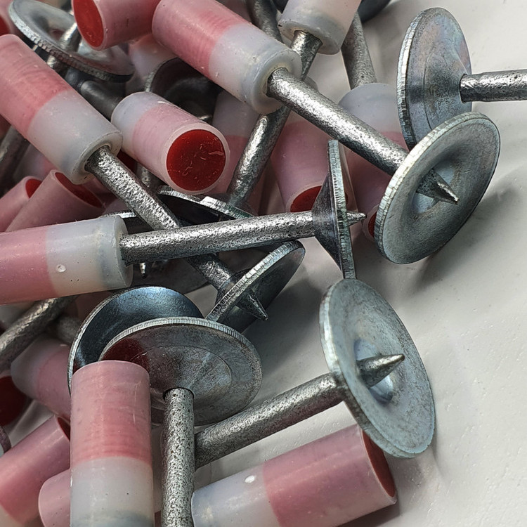 میخ چاشنی میخکوب کد p100 مجموعه 100 عددی