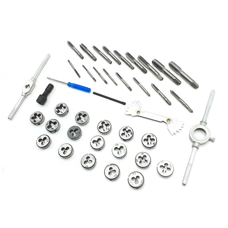 مته حدیده قلاویز و حدیده مدل TAP-AND-DIE-SET مجموعه 40 عددی