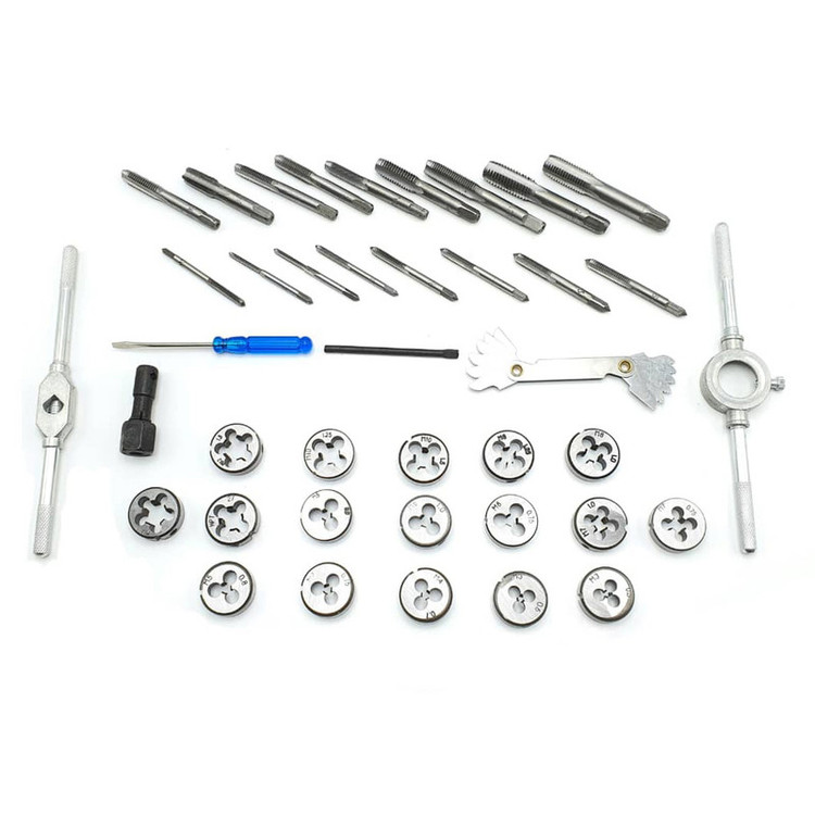 مته حدیده قلاویز و حدیده مدل TAP-AND-DIE-SET مجموعه 40 عددی