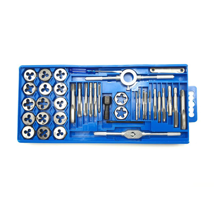 مته حدیده قلاویز و حدیده مدل TAP-AND-DIE-SET مجموعه 40 عددی