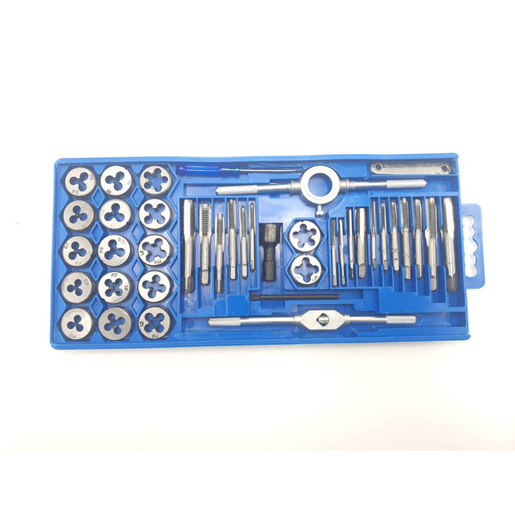 مته حدیده قلاویز و حدیده مدل TAP-AND-DIE-SET مجموعه 40 عددی