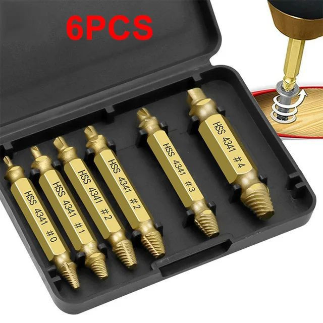 پیچ هرز باز کن مدل P06 مجموعه 6عددی