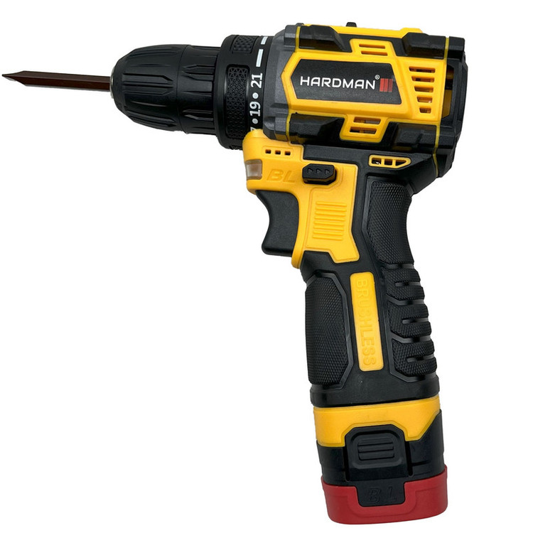 دریل 10 میلیمتری 25 ولت هاردمن مدل 25W-2105