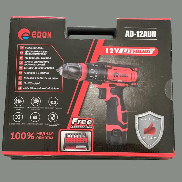 دریل شارژی ادون مدل AD-12AUN