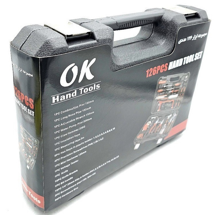 مجموعه 125 عددی ابزار اوکی مدل OK-PAC125