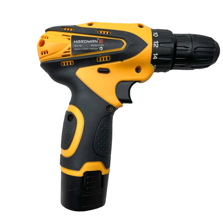 مجموعه 30 عددی دریل پیچگوشتی شارژی هاردمن مدل CORDLESS